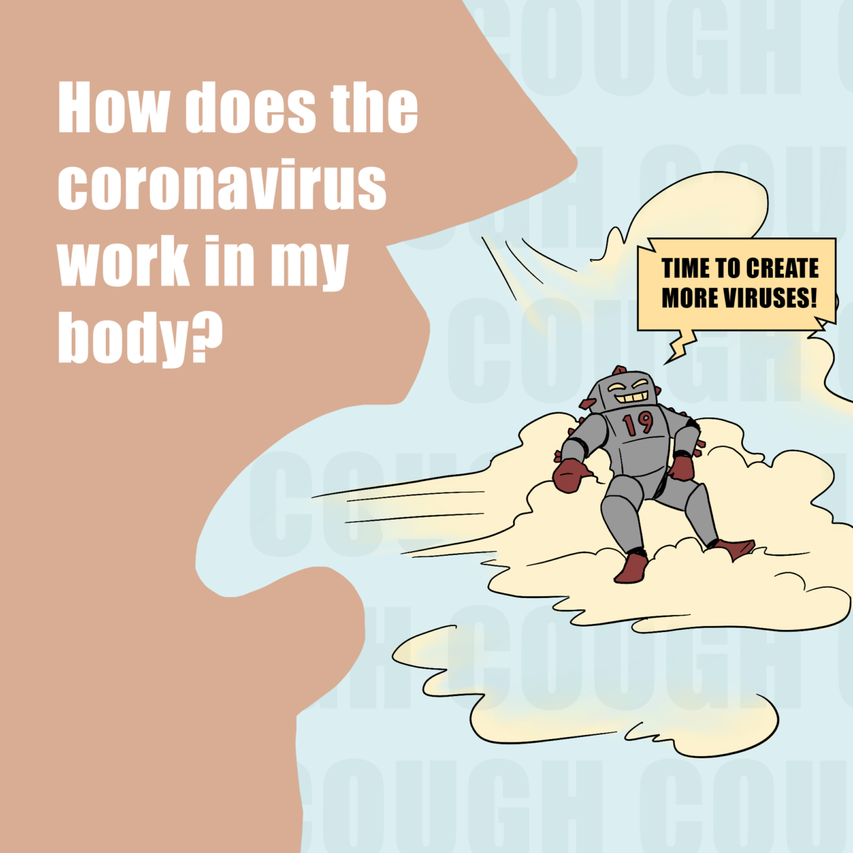 Covid in the Body Comic