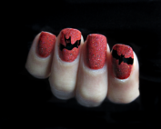 Bat Nail SciArt by Luisa
