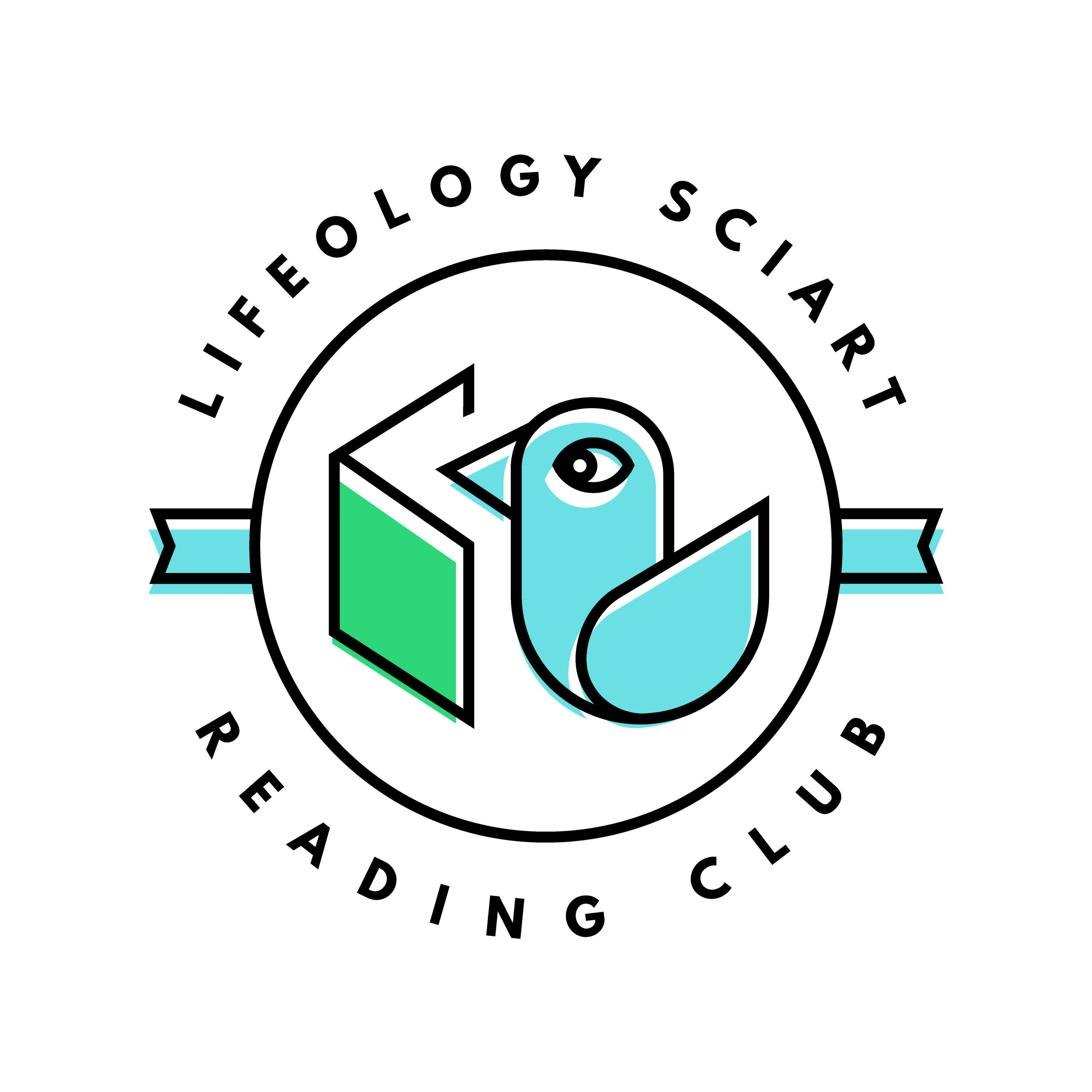 Reading Club Logo Badge