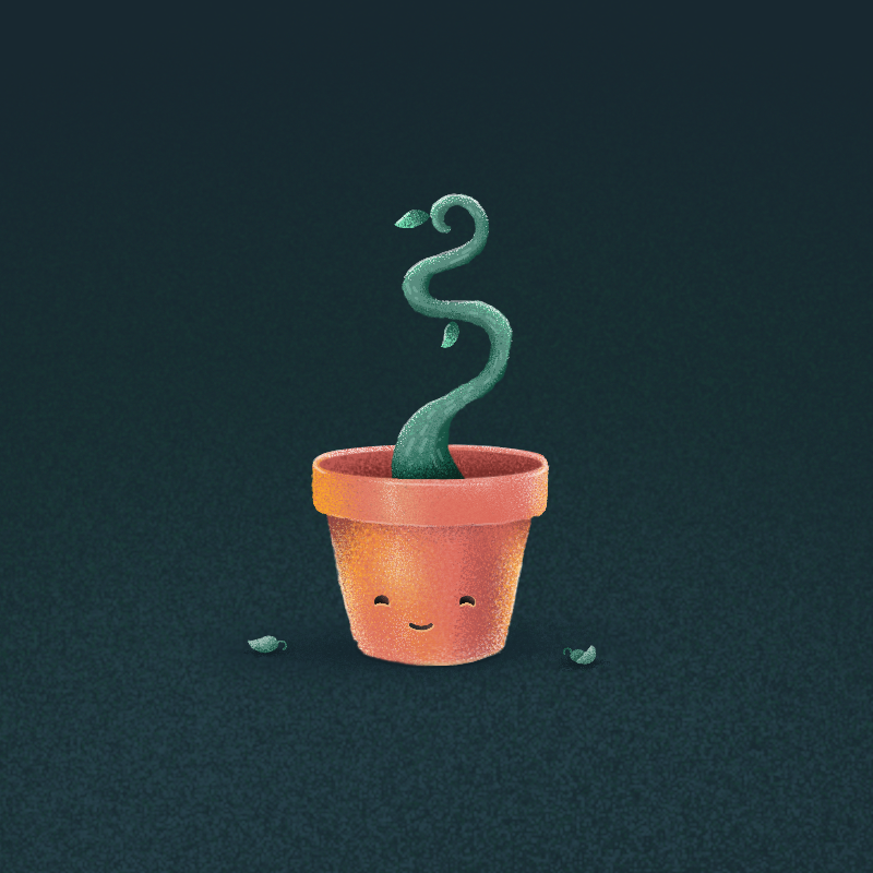 October Daily Drawing - Growth Illustration