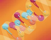 October Daily Draw Challenge - DNA Illustration