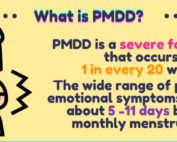 What is PMDD infographic header