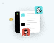 Stylized, minimalist graphic for Lifeology Slack channel