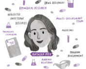 Illustration of Natasha Aziz