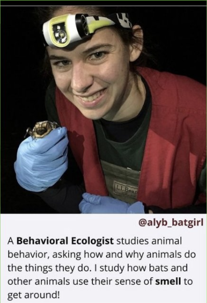 Career Card for Behavioral Ecologist