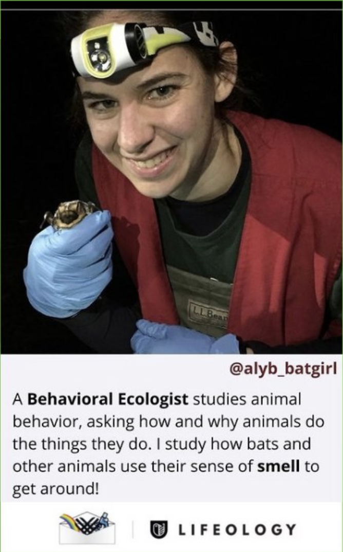 Career Card for Behavioral Ecologist