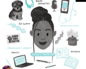 Illustration of Ashley Paynter