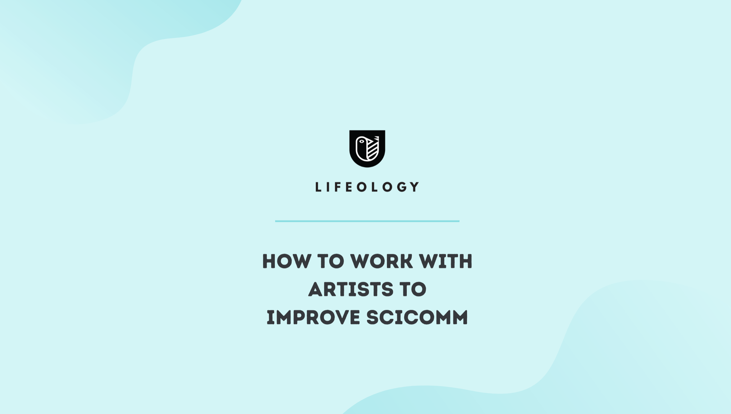 How to work with artists to improve scicomm