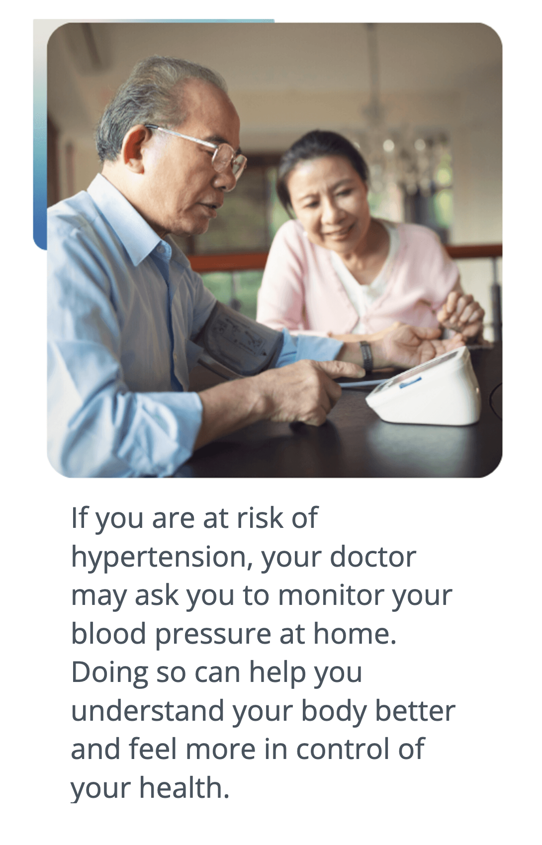 Screenshot from how do I measure my blood pressure? course - card 3