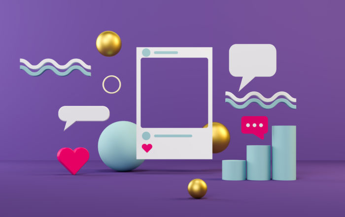 Social Media Speech BubbleConcept